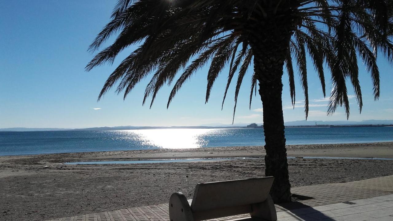 Appartement Premiere Ligne De Mer Avec Piscine Rosas Exterior foto